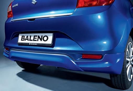 Achterbumperspoiler Suzuki Baleno 2016 >