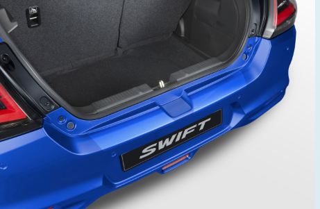 Bumperbeschermfolie zwart of transparant Swift 2024>