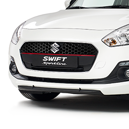 Voorbumperspoiler Suzuki Swift 2017 >