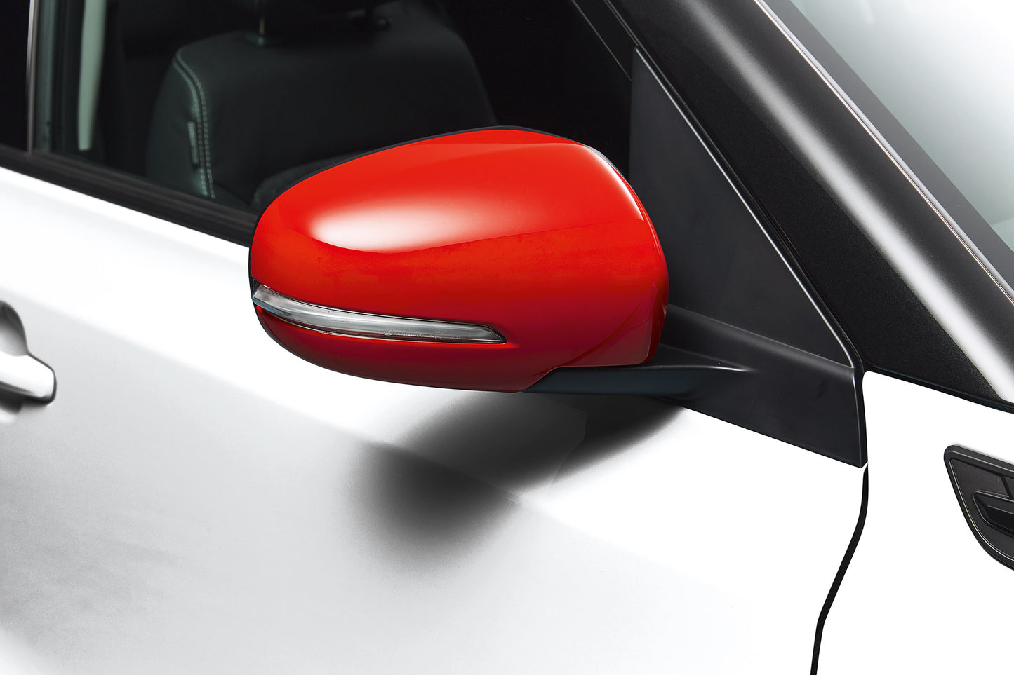 Spiegelkappen rood Suzuki Vitara 2015 >